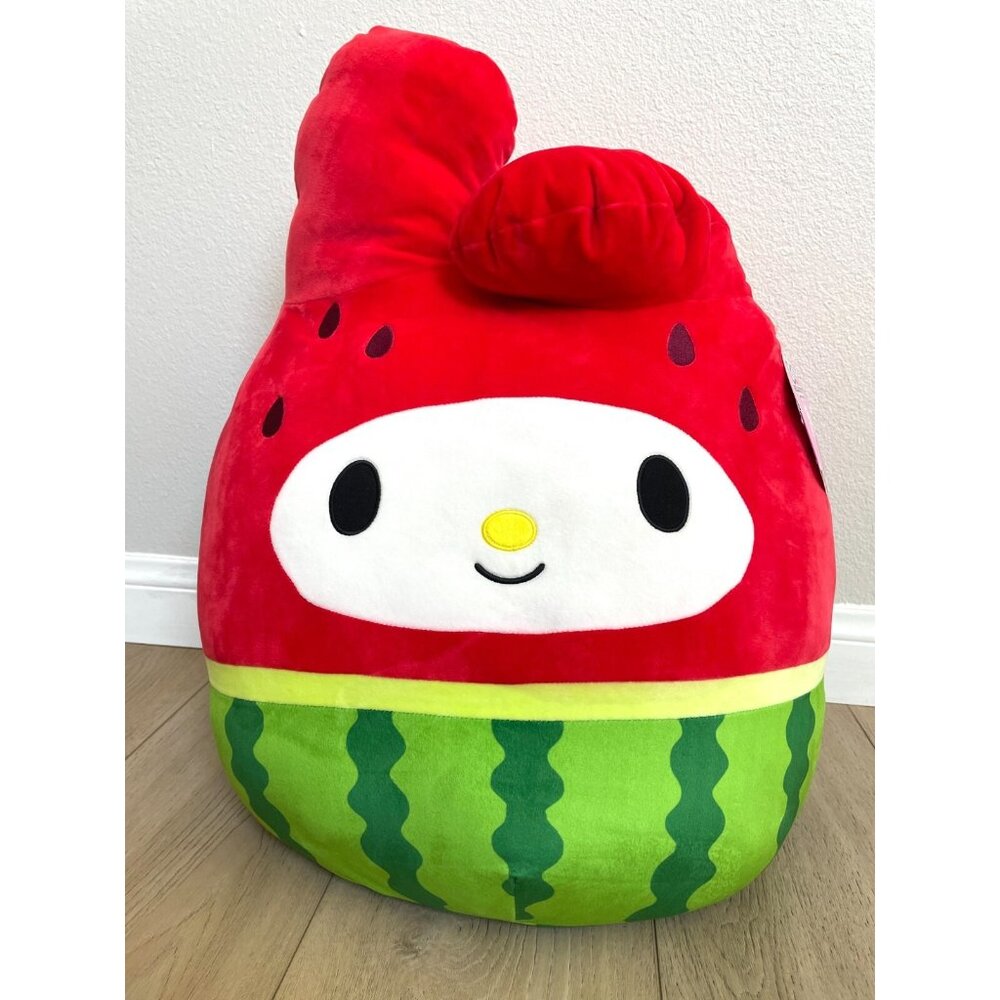 NEW Sanrio My Melody Watermelon 26"‎ Squishmallow Hello Kitty Plush